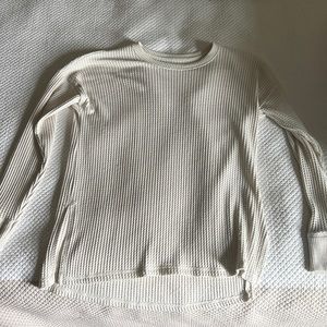 Abercrombie waffle long sleeve